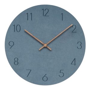 Horloge murale mouvement quartz silencieux design minimaliste