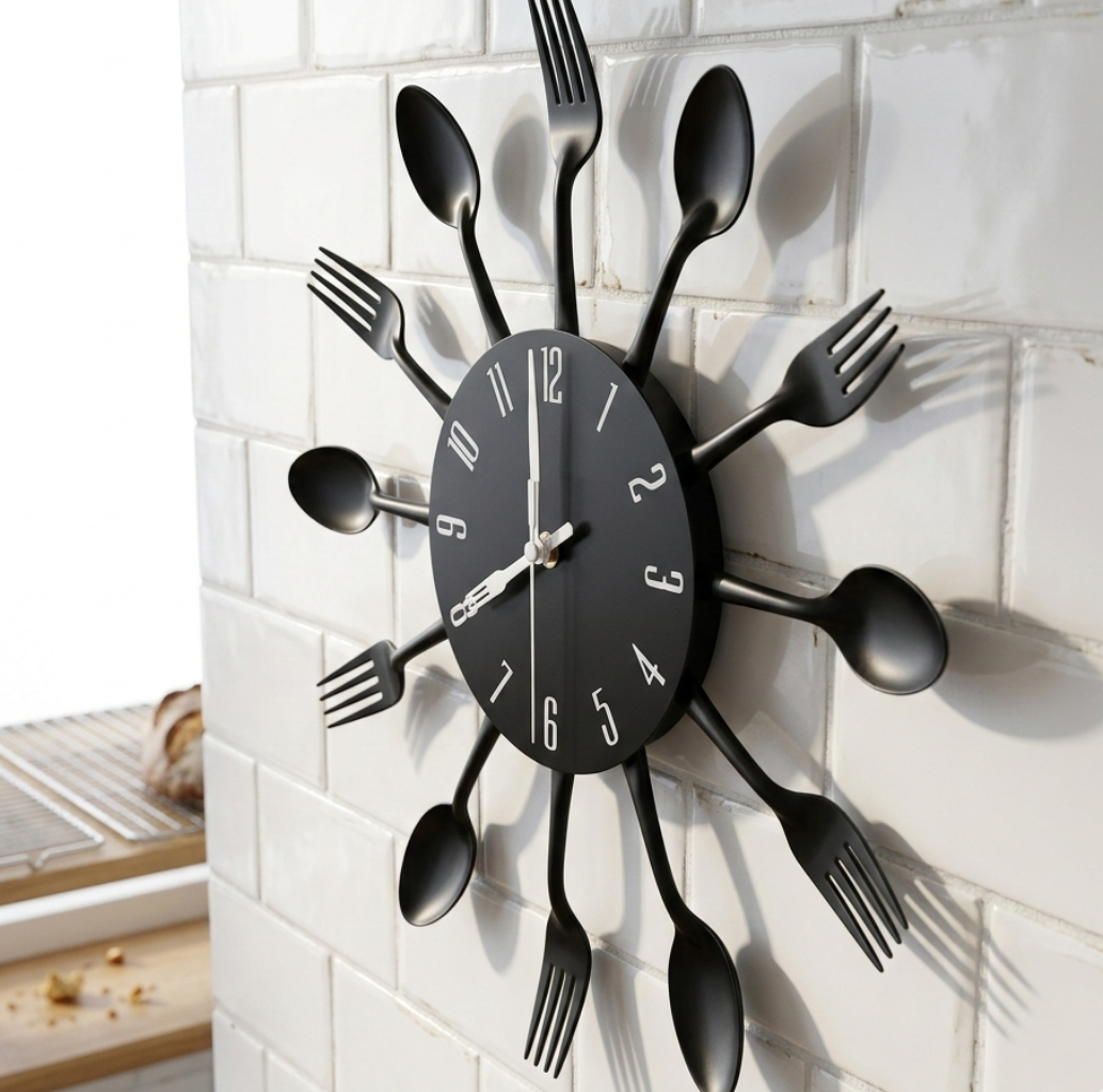 Horloge murale quartz silencieux diamètre 30 cm – Image 10