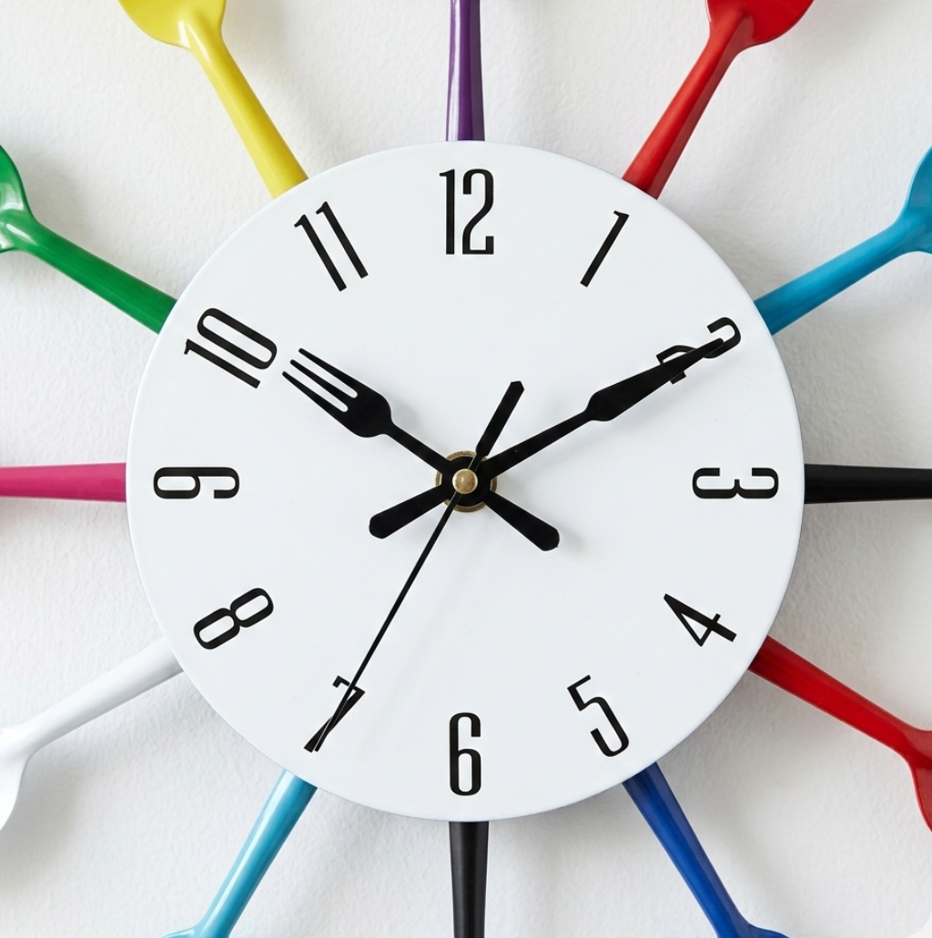 Horloge murale quartz silencieux diamètre 30 cm – Image 5