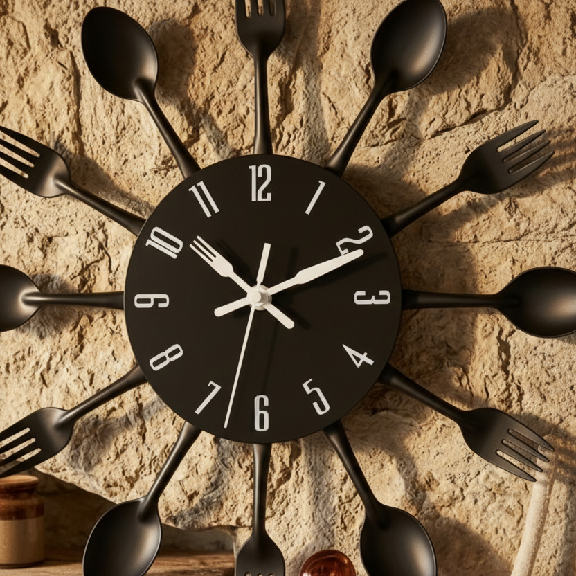 Horloge murale quartz silencieux diamètre 30 cm – Image 8