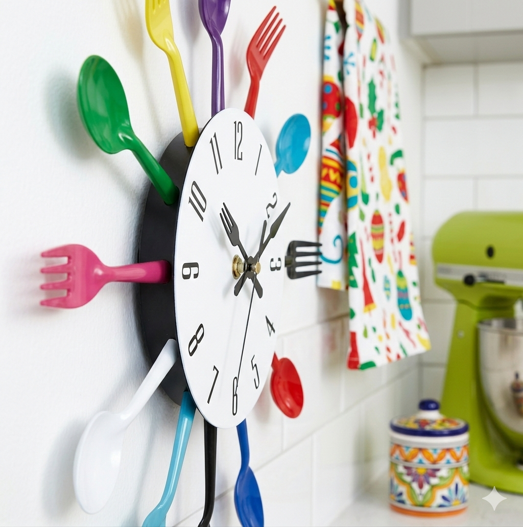 Horloge murale quartz silencieux diamètre 30 cm – Image 7
