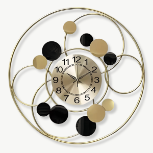 Horloge murale silencieuse quartz 60 cm design