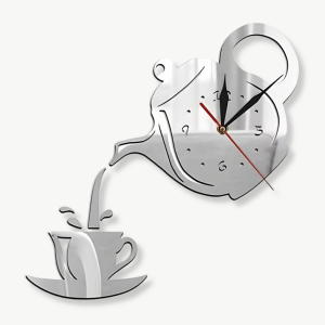 Horloge murale silencieuse vintage pour cuisine 40 cm