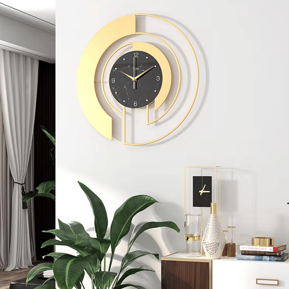 Horloge murale silencieuse quartz design moderne – Image 4