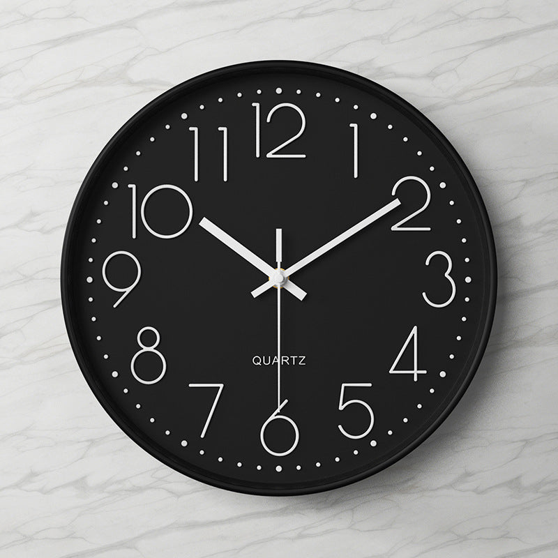 Horloge murale 30 cm silencieuse mouvement à balayage – Image 7