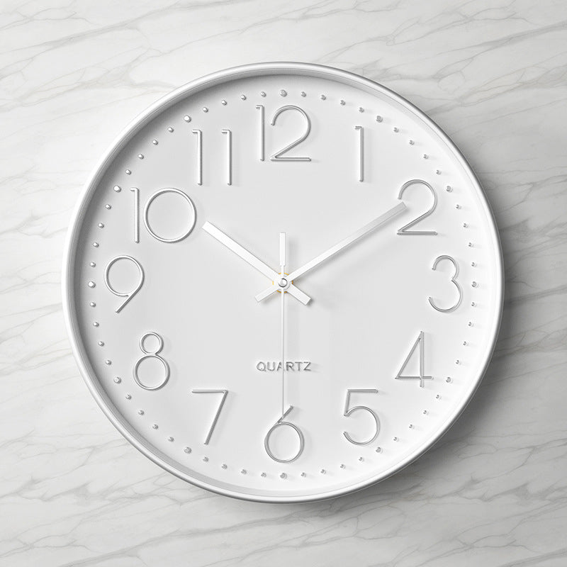 Horloge murale 30 cm silencieuse mouvement à balayage – Image 2