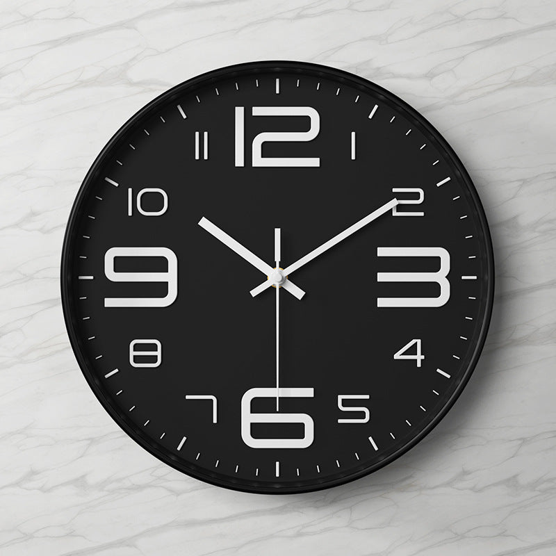 Horloge murale 30 cm silencieuse mouvement à balayage – Image 24