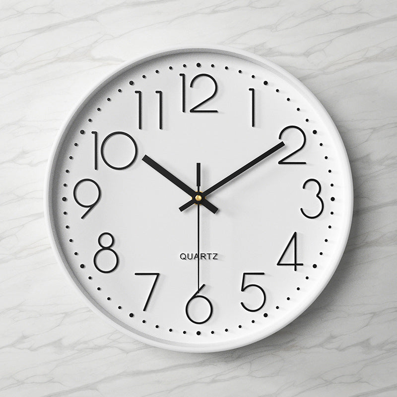 Horloge murale 30 cm silencieuse mouvement à balayage – Image 5