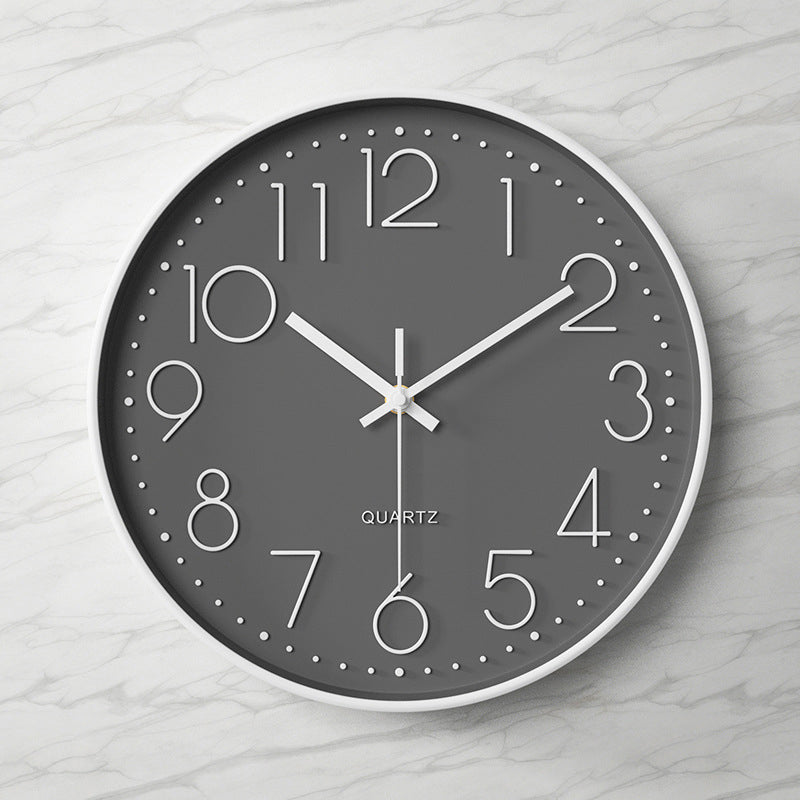 Horloge murale 30 cm silencieuse mouvement à balayage – Image 8