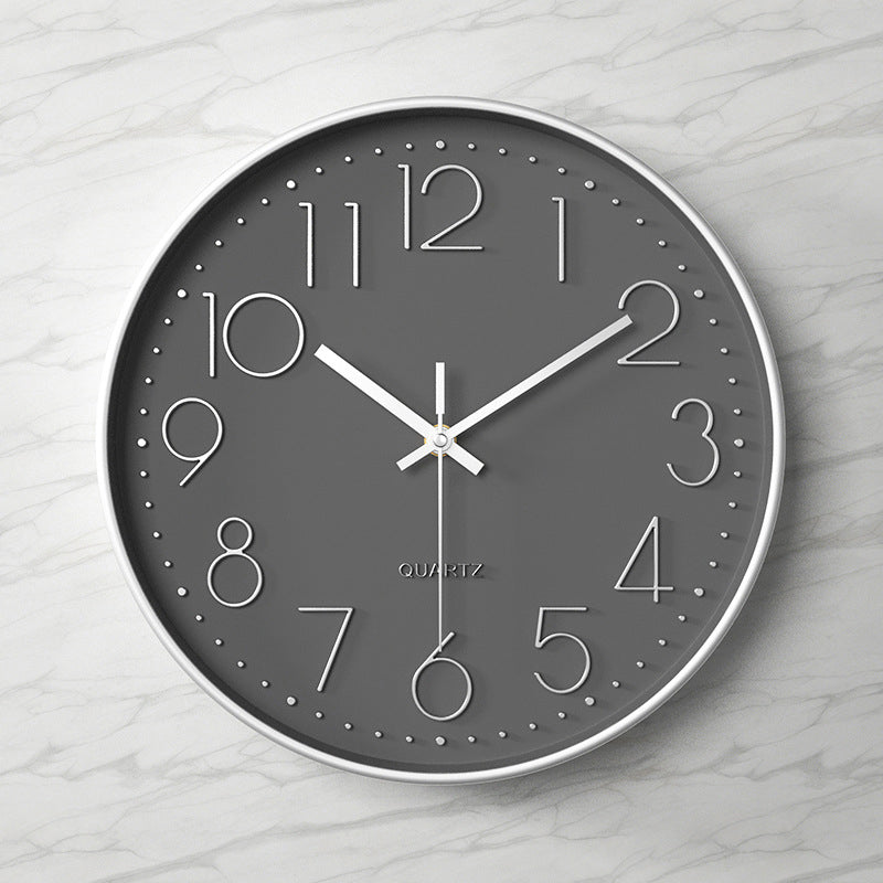 Horloge murale 30 cm silencieuse mouvement à balayage – Image 12