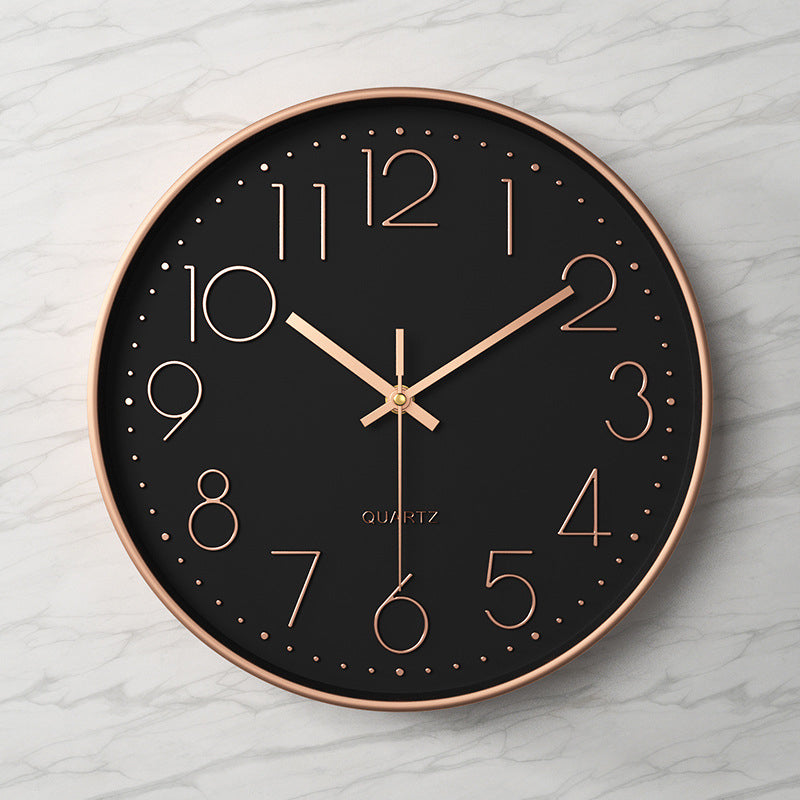 Horloge murale 30 cm silencieuse mouvement à balayage – Image 3