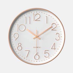 Horloge murale 30 cm silencieuse mouvement à balayage