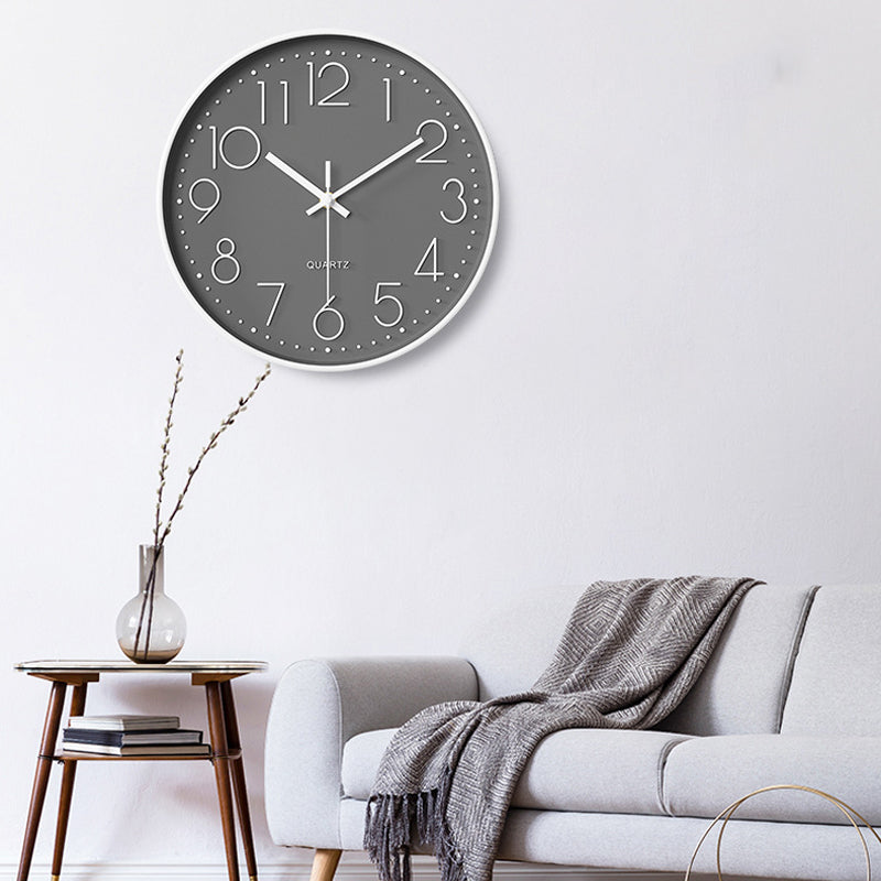 Horloge murale 30 cm silencieuse mouvement à balayage – Image 26