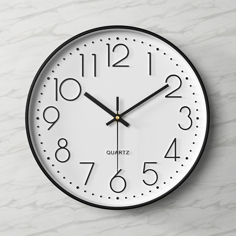 Horloge murale 30 cm silencieuse mouvement à balayage – Image 6