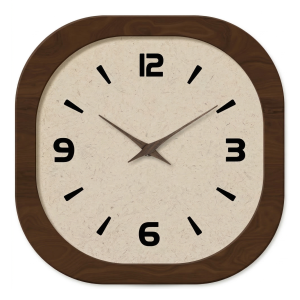 Horloge Murale silencieuse Bambou et Bois 35 cm