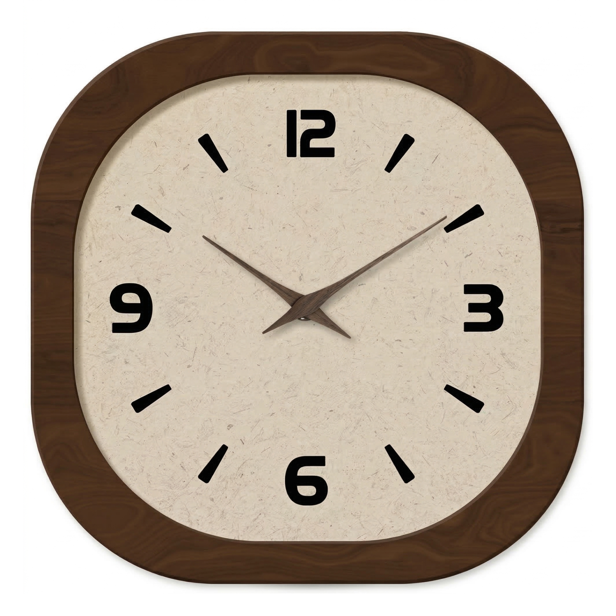 Horloge Murale silencieuse Bambou et Bois 35 cm