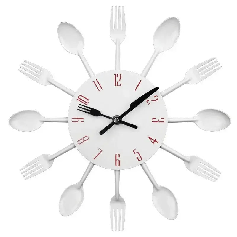 Horloge murale quartz silencieux diamètre 30 cm – Image 2
