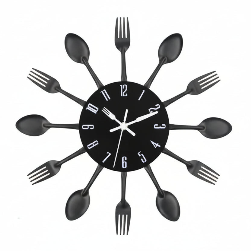 Horloge murale quartz silencieux diamètre 30 cm – Image 4
