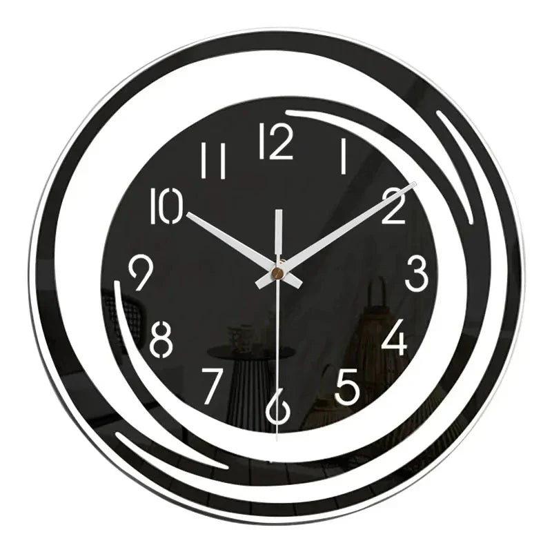 Horloge murale design motif tourbillonnant 40 cm – Image 7