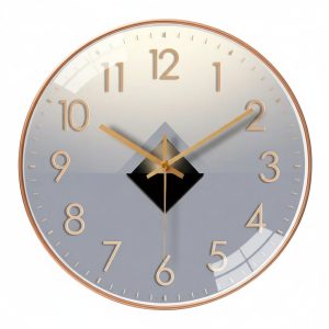 Horloge murale silencieuse à balayage compacte 20 cm