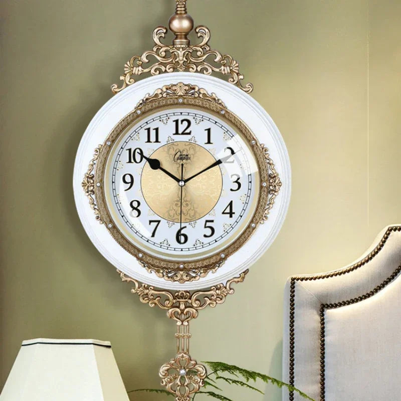 Horloge murale vintage quartz acrylique ornements – Image 4