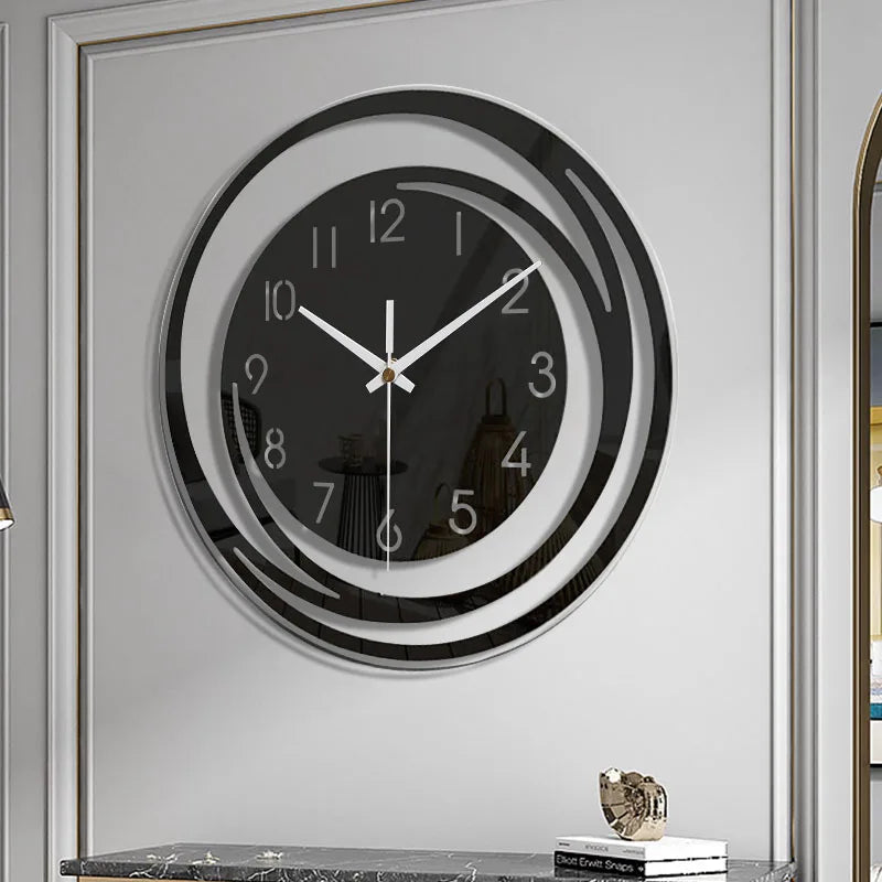 Horloge murale design motif tourbillonnant 40 cm – Image 3