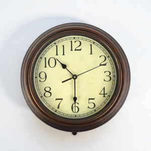 Horloge murale vintage mouvement silencieux 30 cm