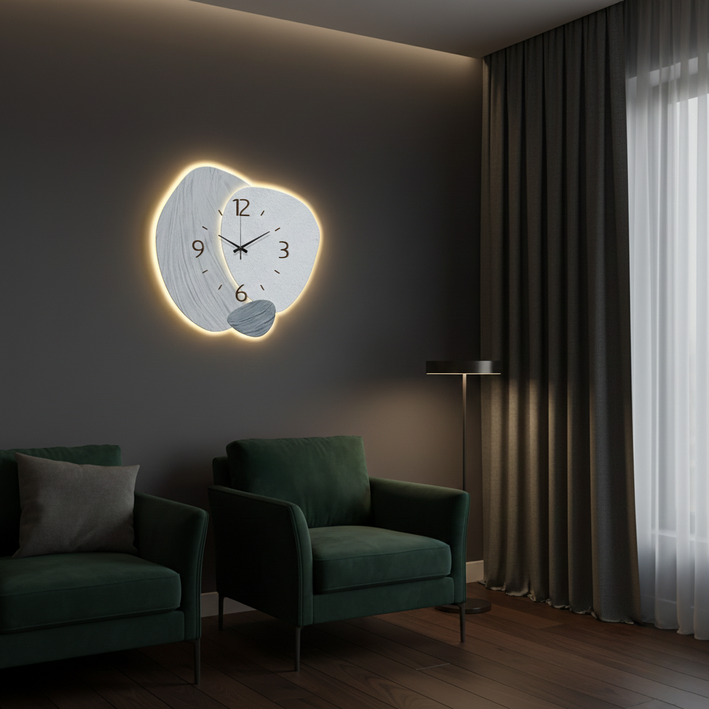 Horloge murale moderne 30 cm à mécanisme quartz – Image 7