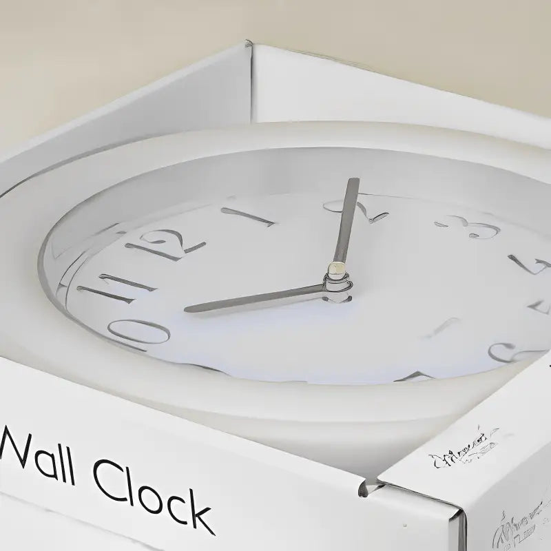 Horloge Murale Silencieuse Mouvement Quartz Moderne – Image 6