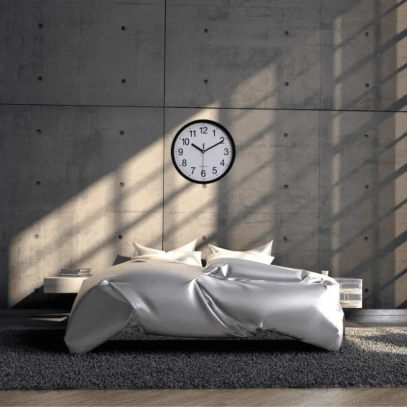 Horloge Murale Silencieuse Mouvement Quartz Moderne – Image 3