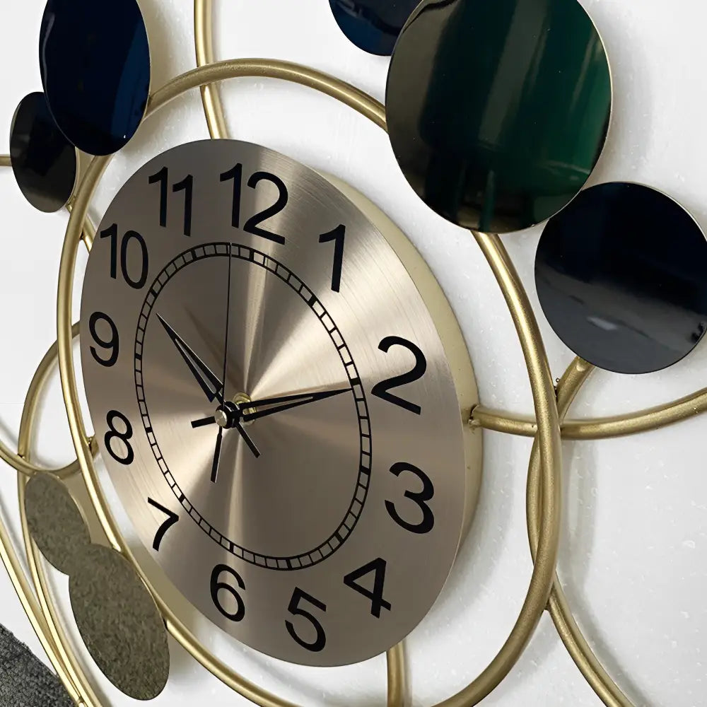 Horloge murale silencieuse quartz 60 cm design – Image 4