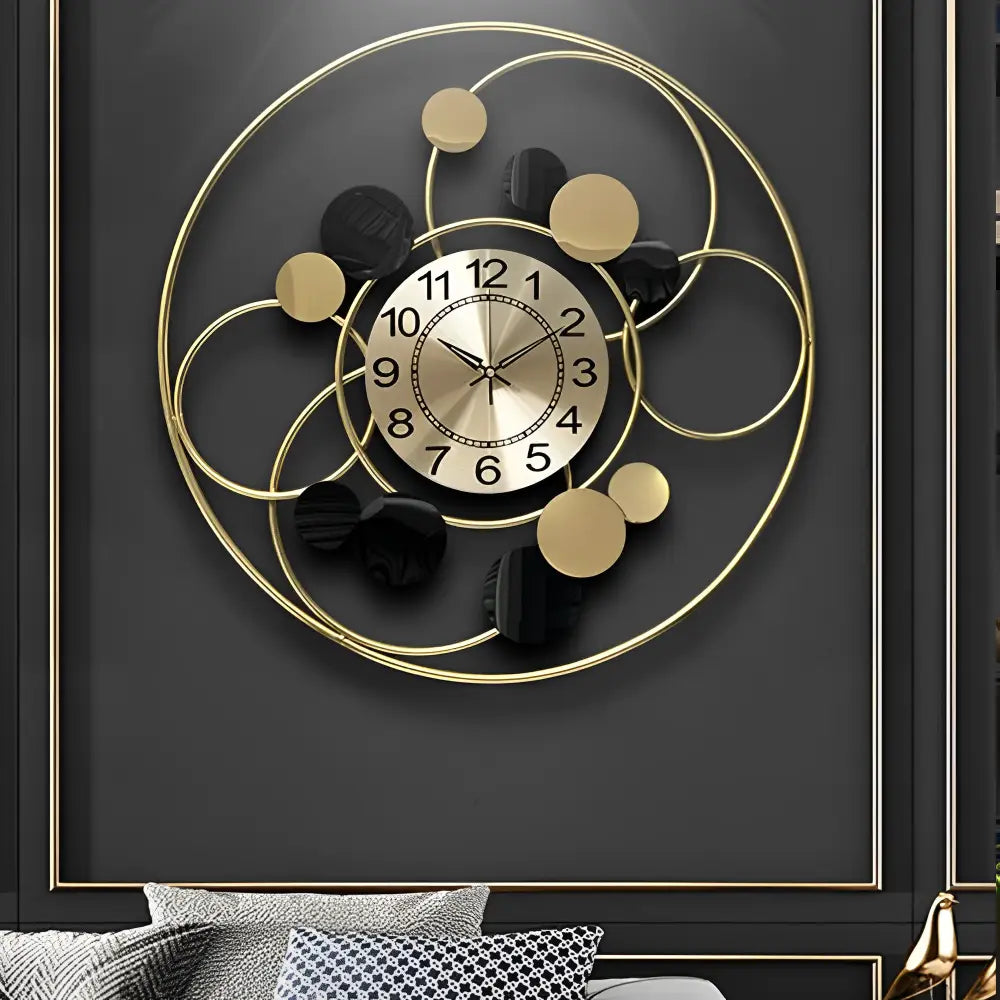 Horloge murale silencieuse quartz 60 cm design – Image 8