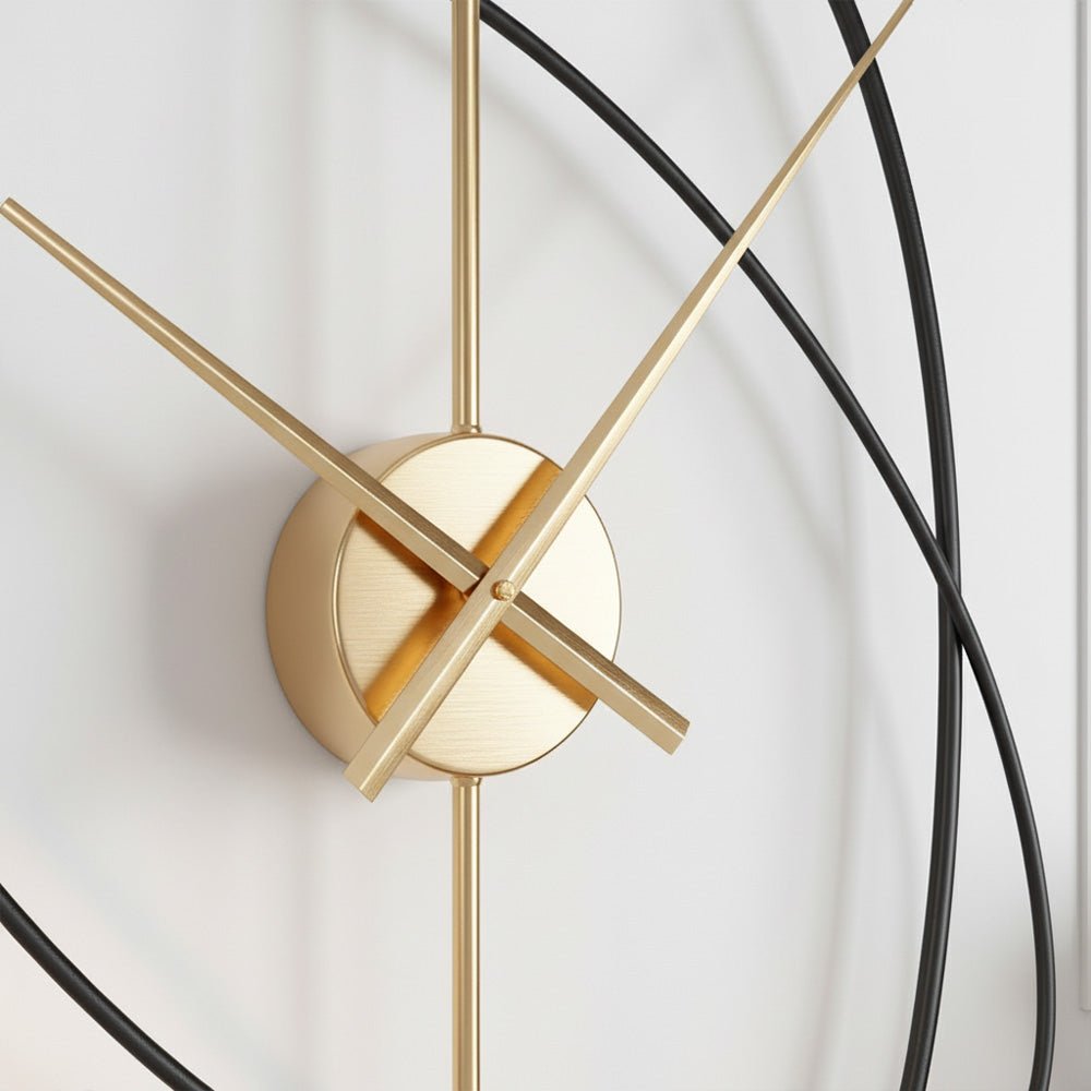 Horloge murale silencieuse à quartz grand format – Image 3