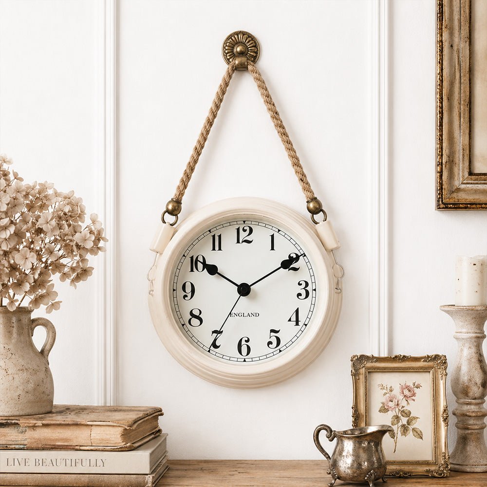 Horloge murale silencieuse à quartz métal – Image 4