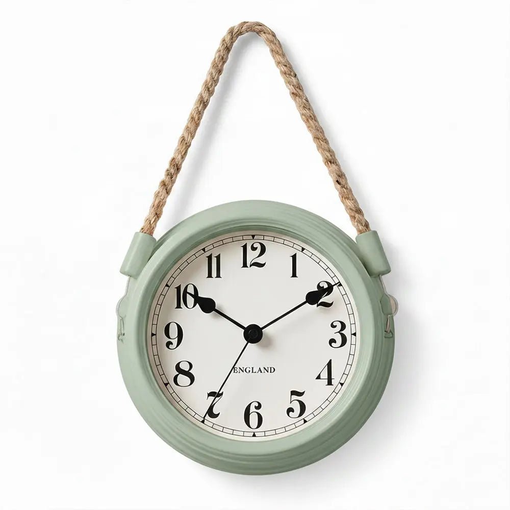Horloge murale silencieuse à quartz métal – Image 2