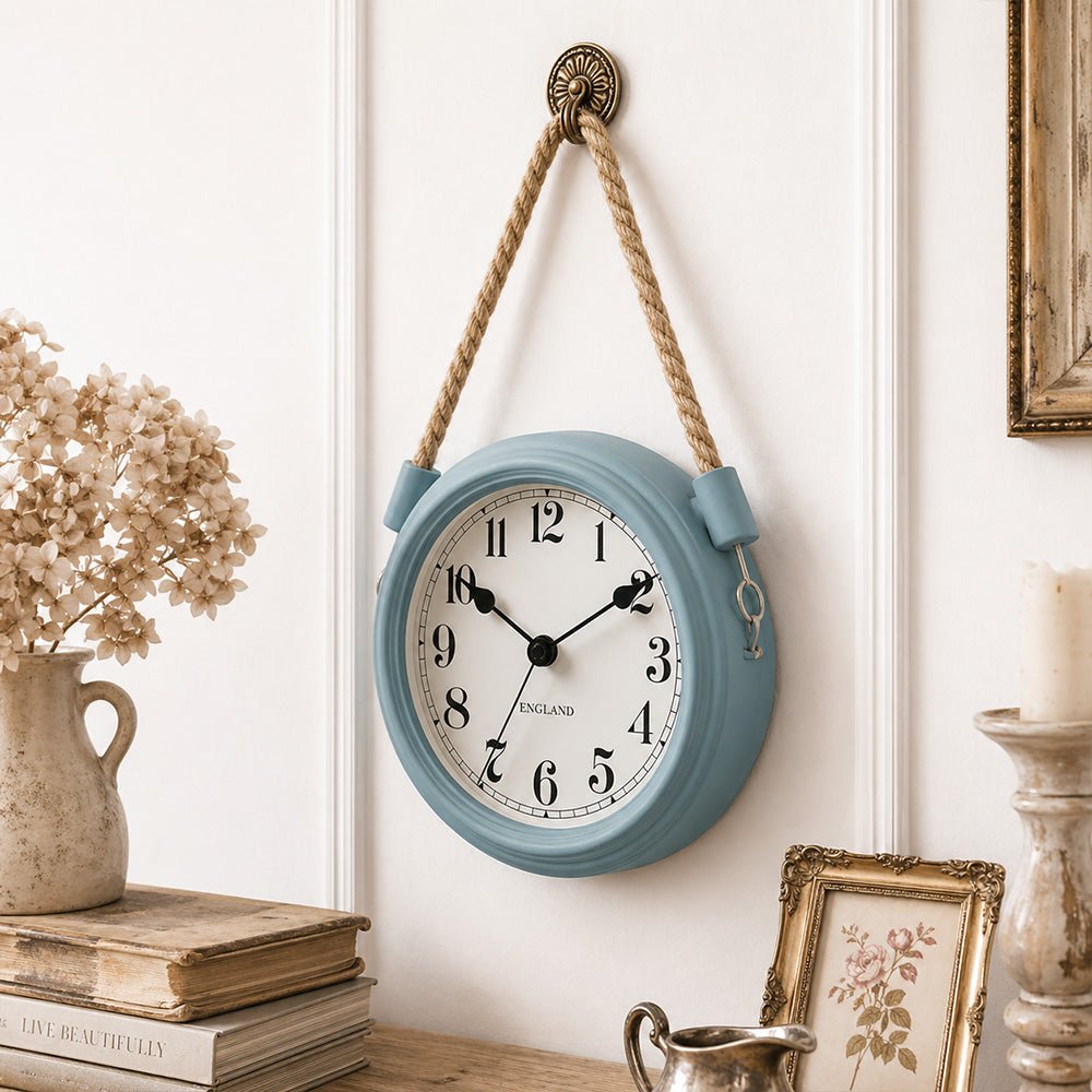 Horloge murale silencieuse à quartz métal – Image 5