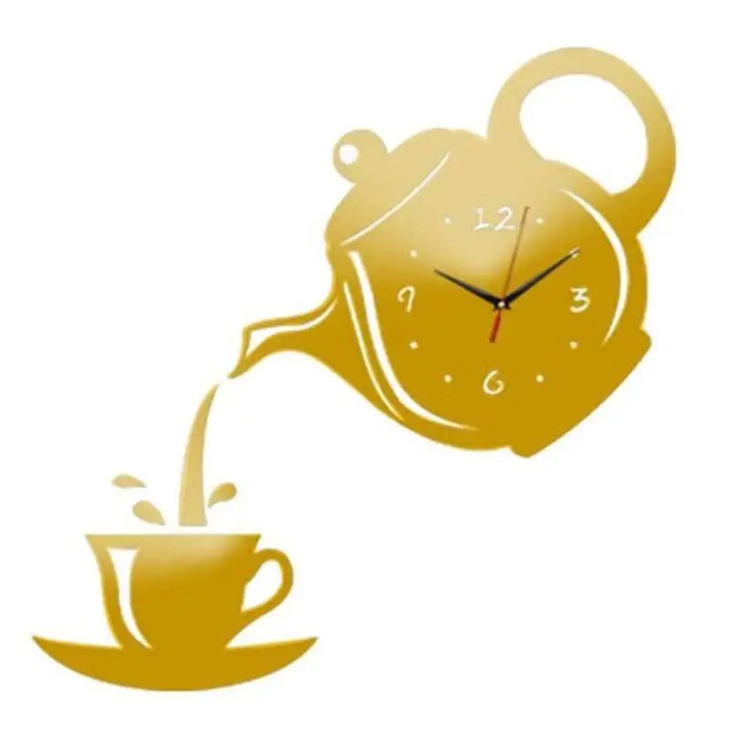 Horloge murale silencieuse vintage pour cuisine 40 cm – Image 3